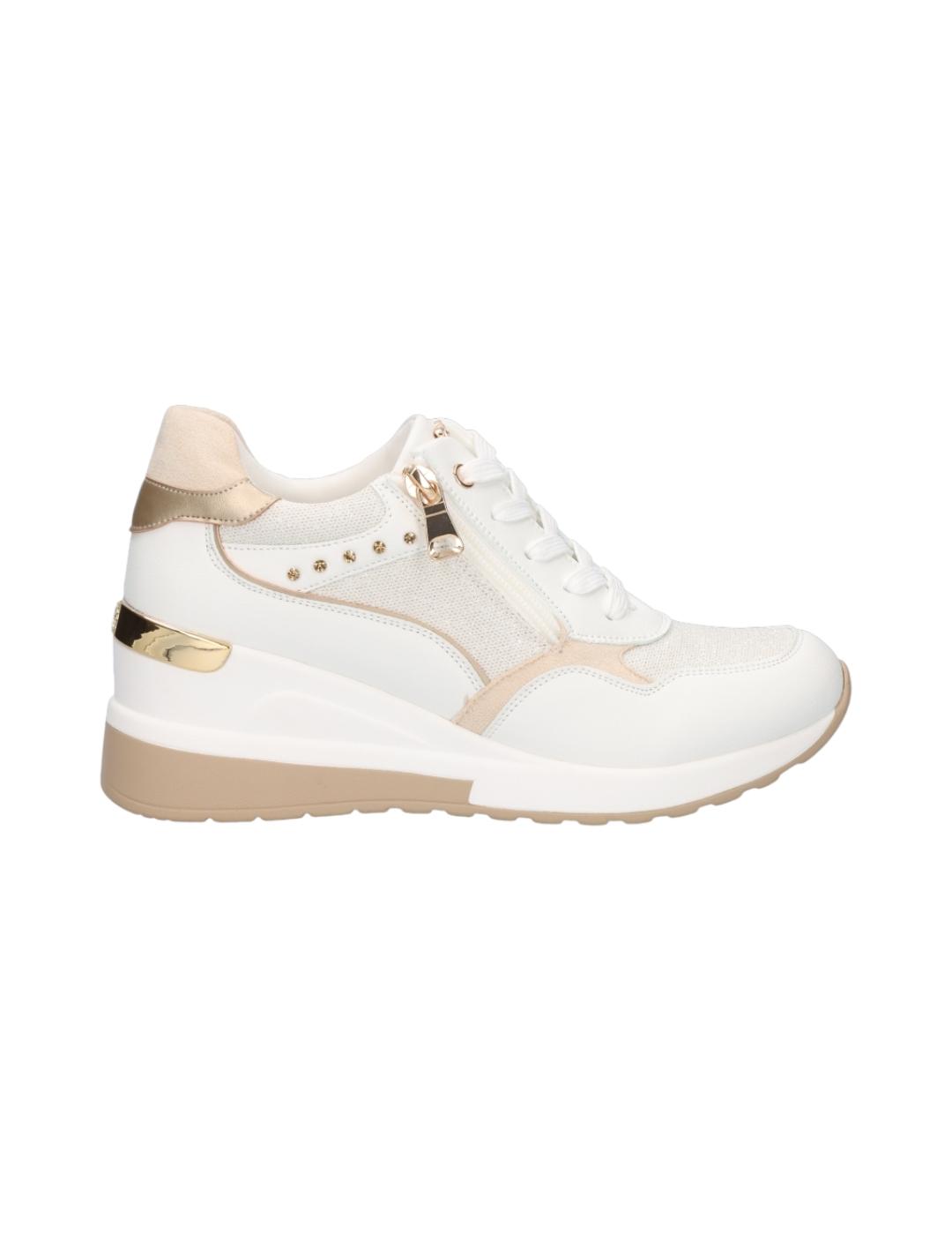 Sneaker Exe Bicolor Blanco