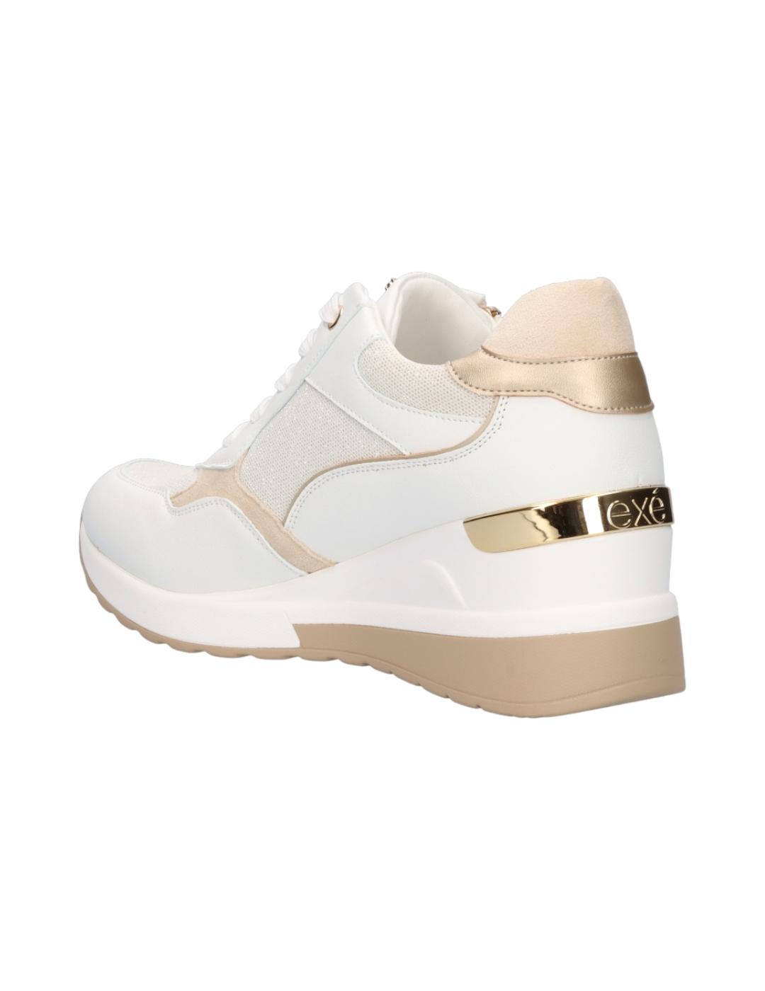 Sneaker Exe Bicolor Blanco