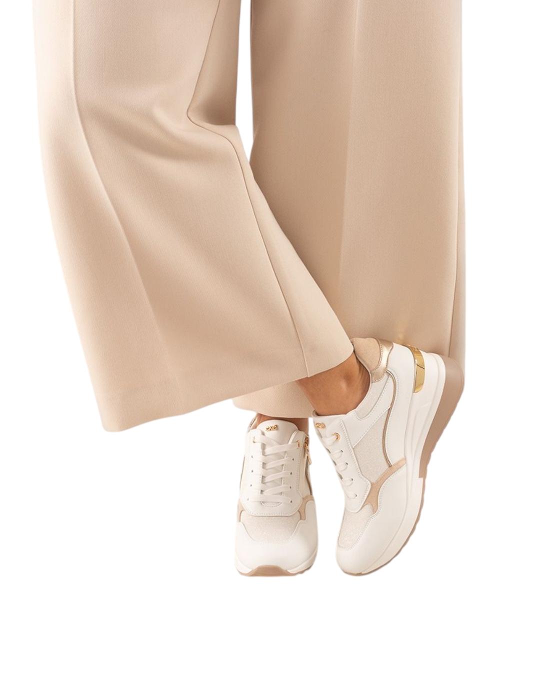 Sneaker Exe Bicolor Blanco