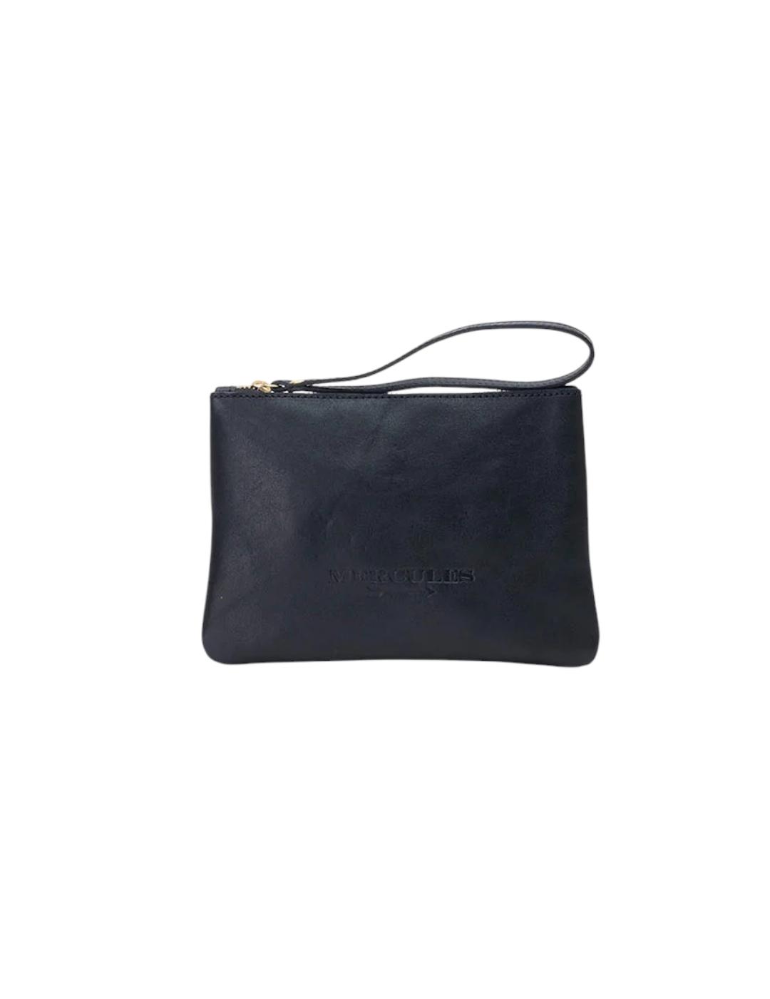 Cartera Mércules Zipper Negro para Mujer