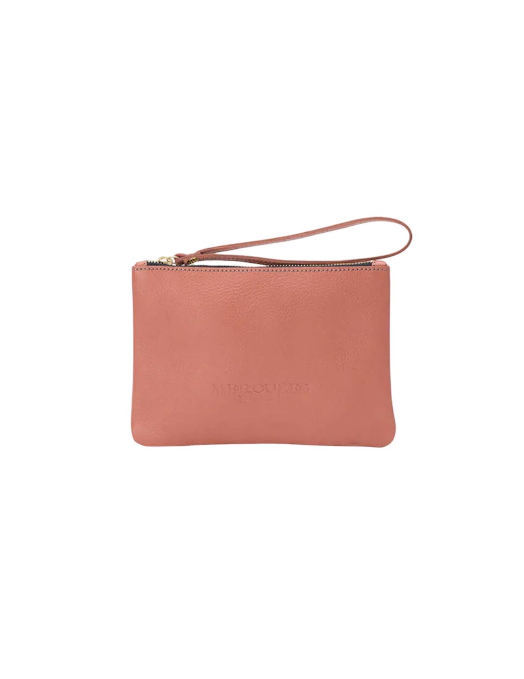 Cartera Mércules Zipper Terracota