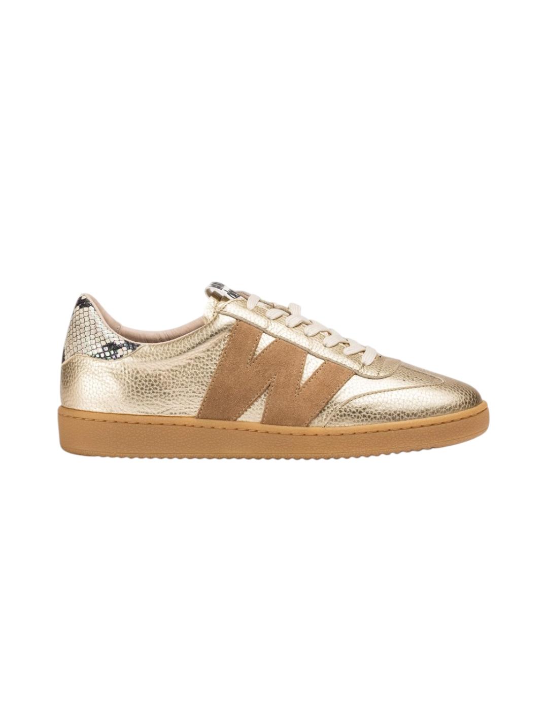 Deportivas Wonders Nubia Oro