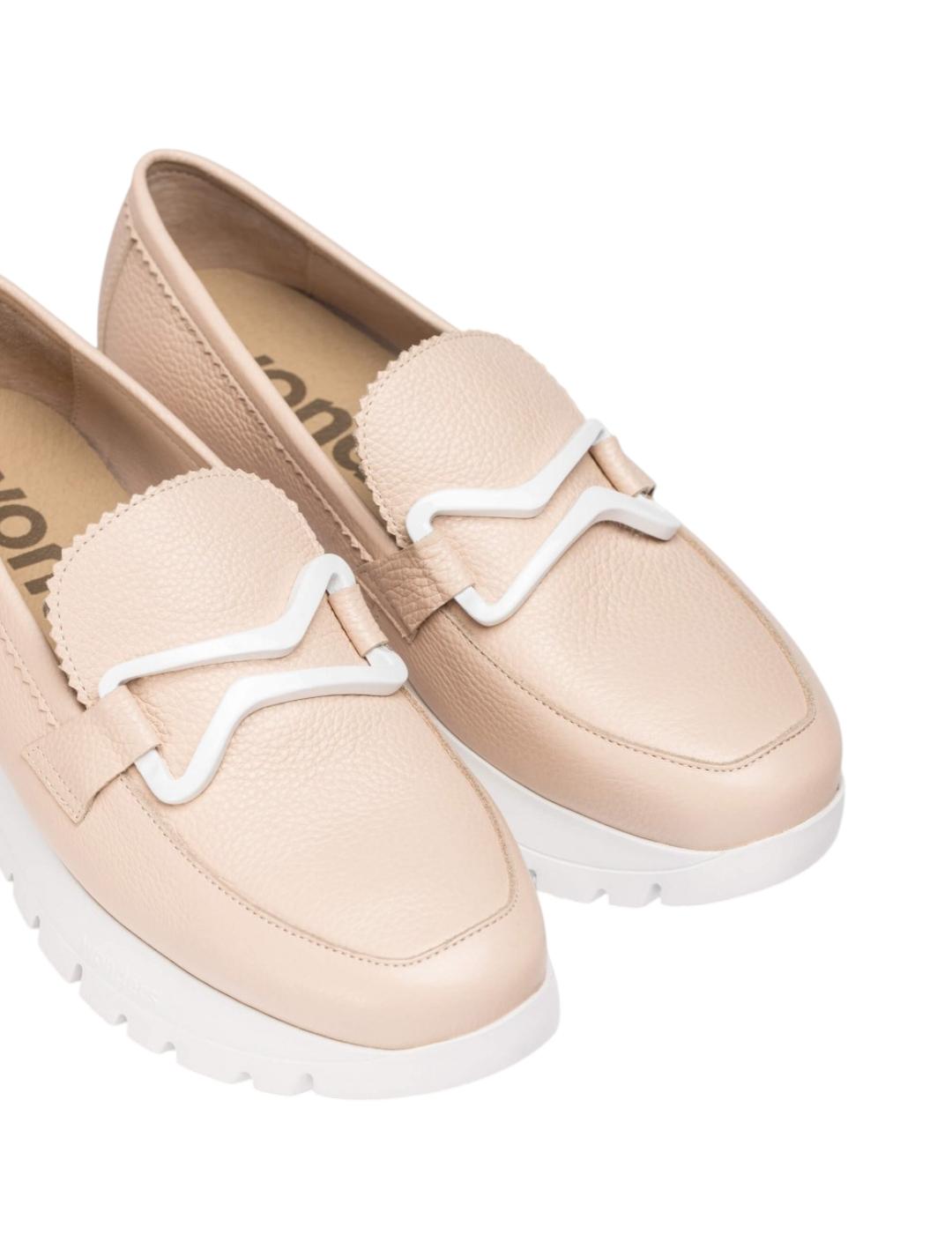 Mocasín Wonders Aura Rosa