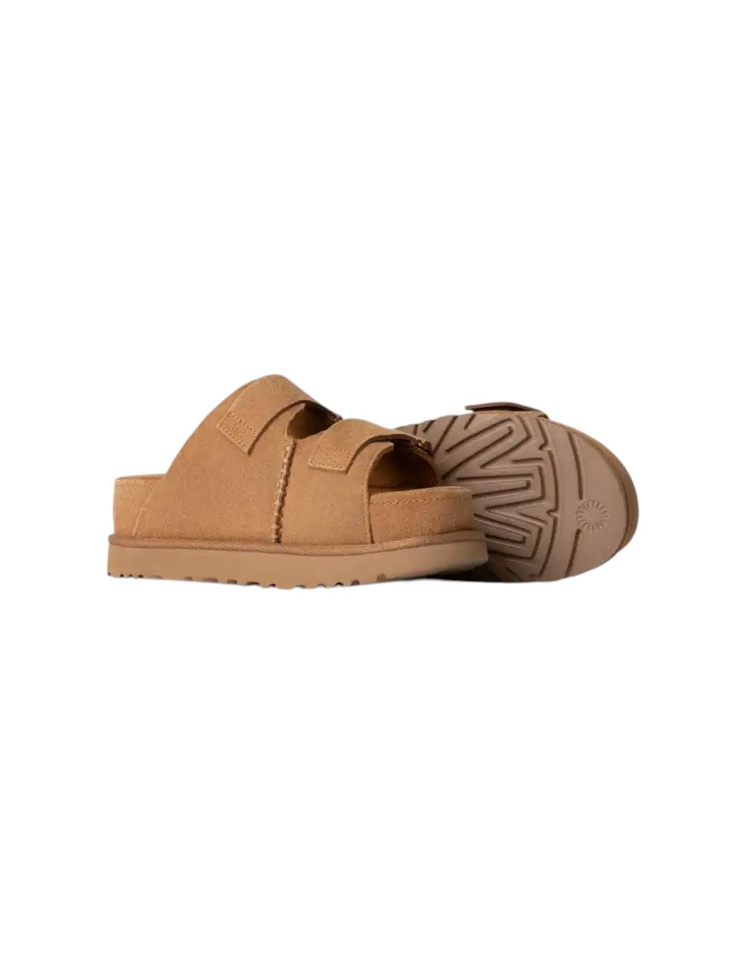 Sandalia UGG Goldenstar Hi Slide Camel para Mujer