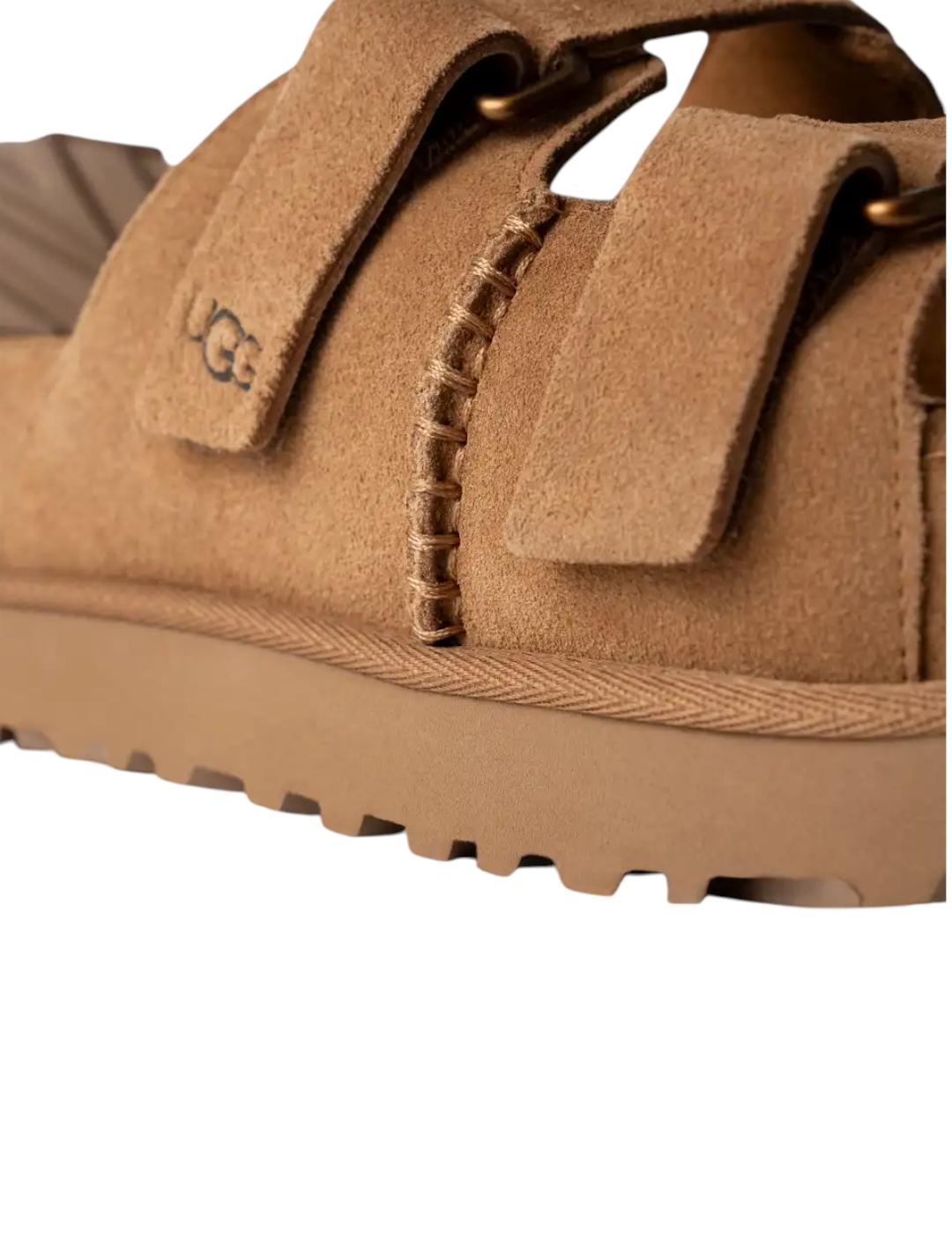 Sandalia Ugg Goldenstar Hi Slide Chesnut