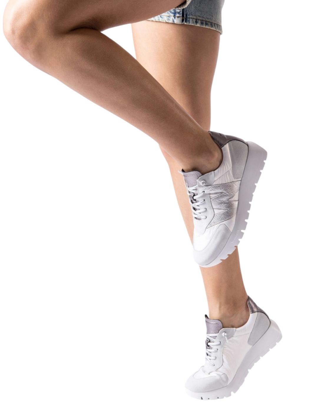 Deportivas Wonders Oslo Blanco