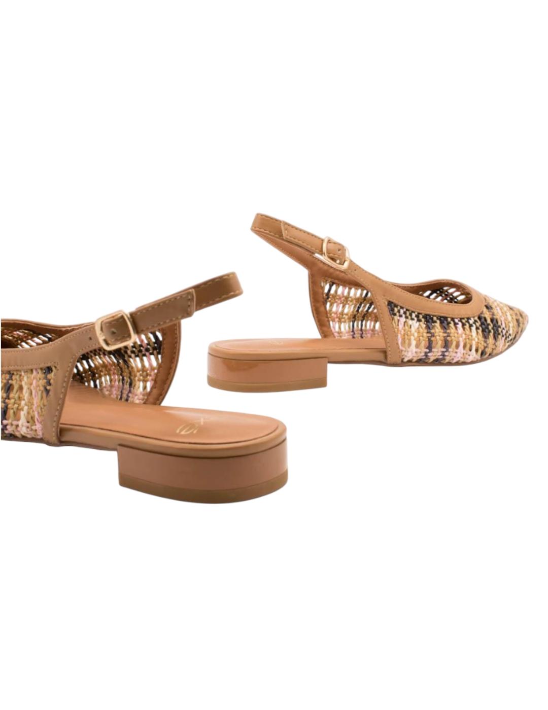 Zapato Exe Rafia Beige