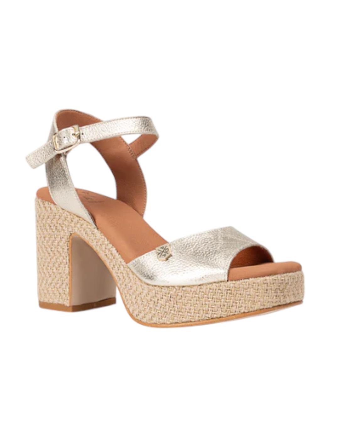 Sandalia Popa Marsella Laminado Oro