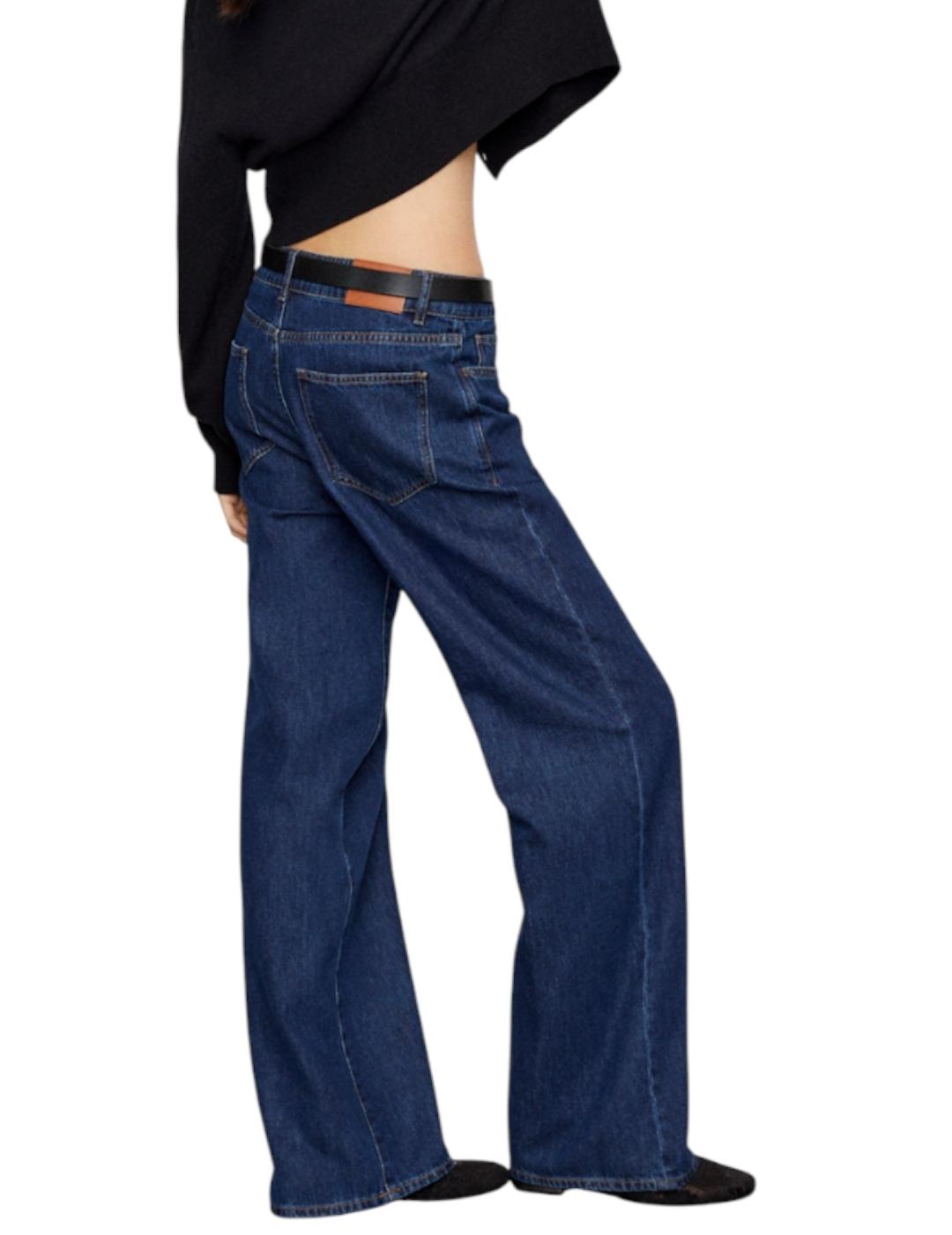 Pantalón ese O ese Jeans Phoenix Azul Oscuro