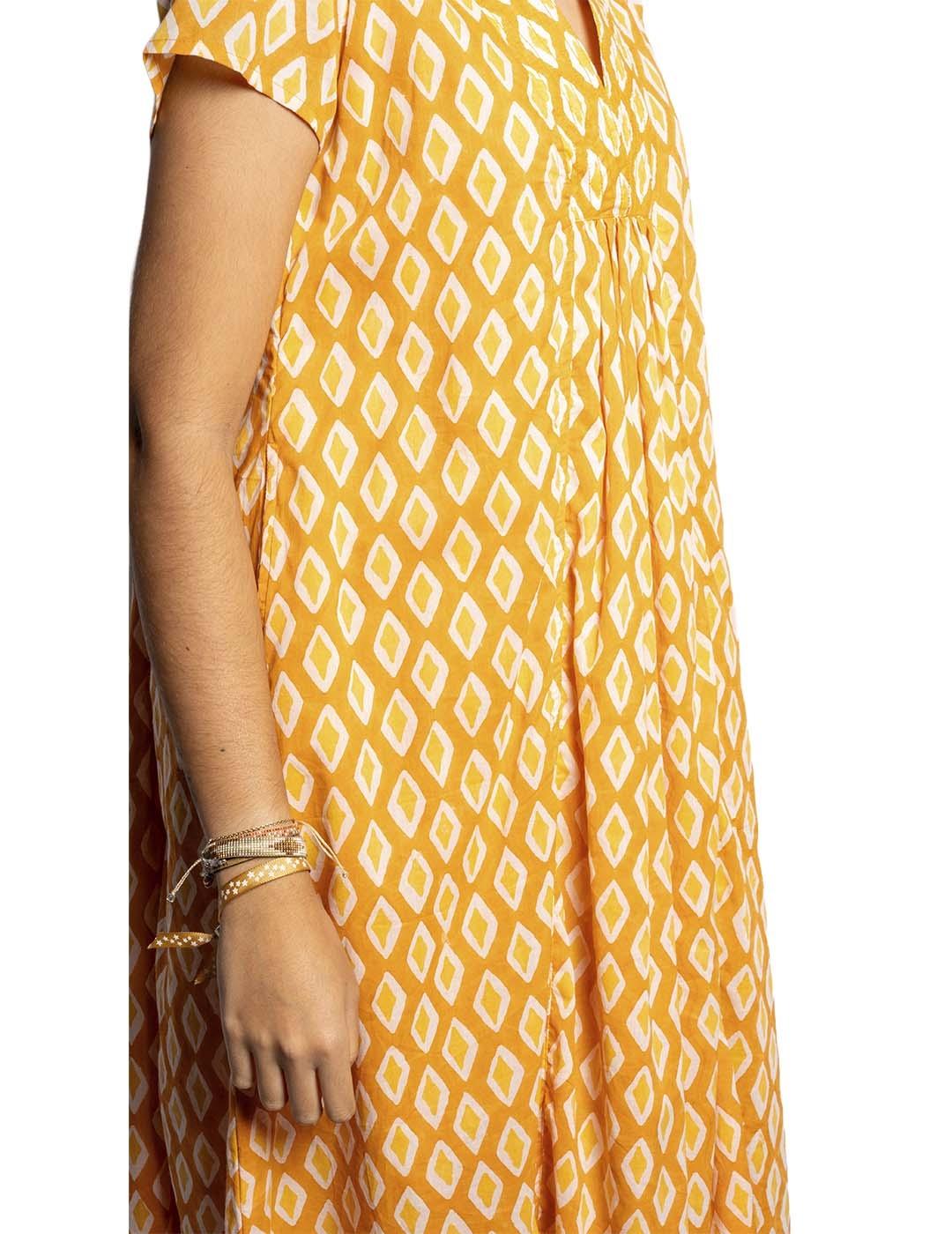 Vestido Zen Ethic  La Baume Naranja