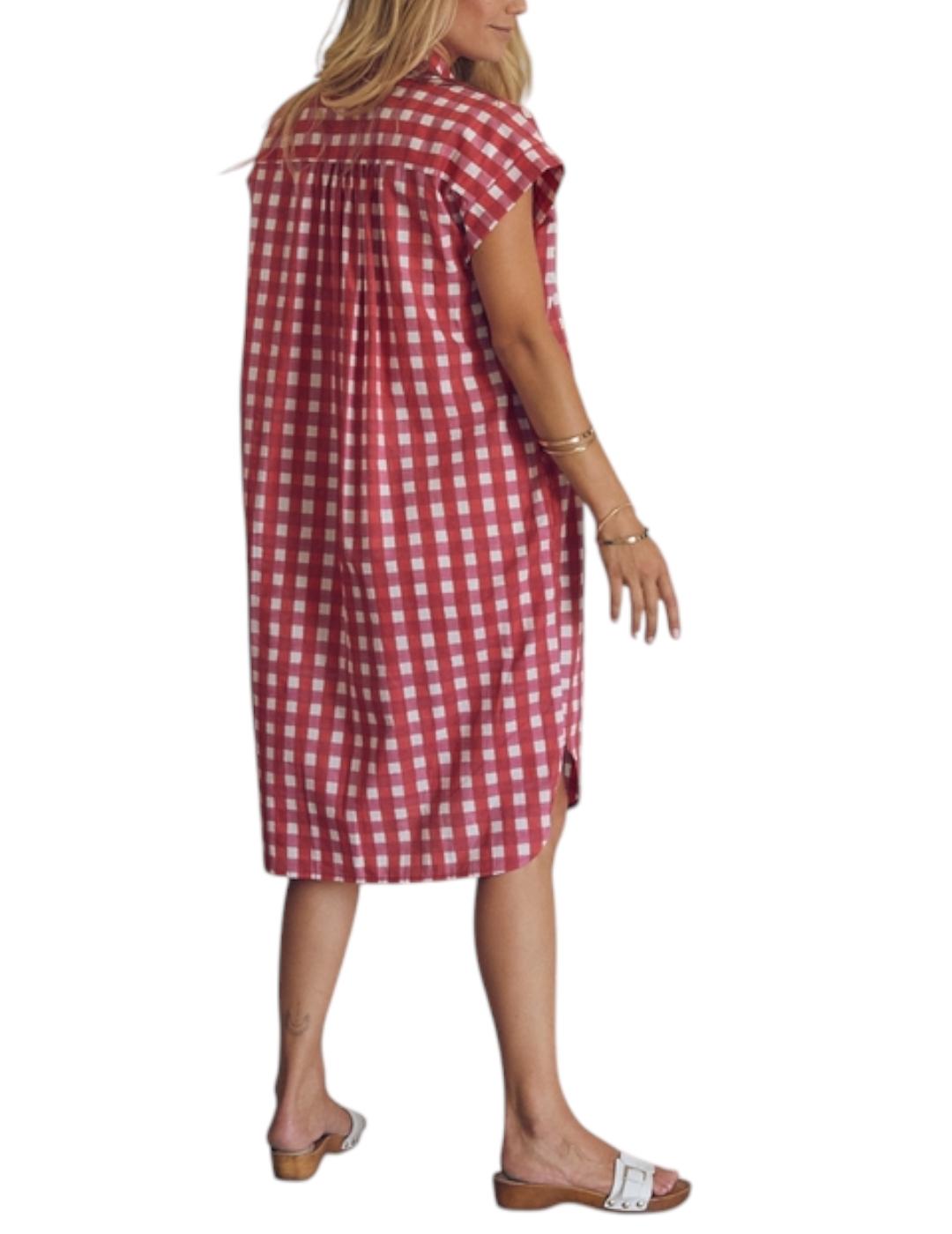 Vestido Zen Ethic Marguerite Prado Rosa