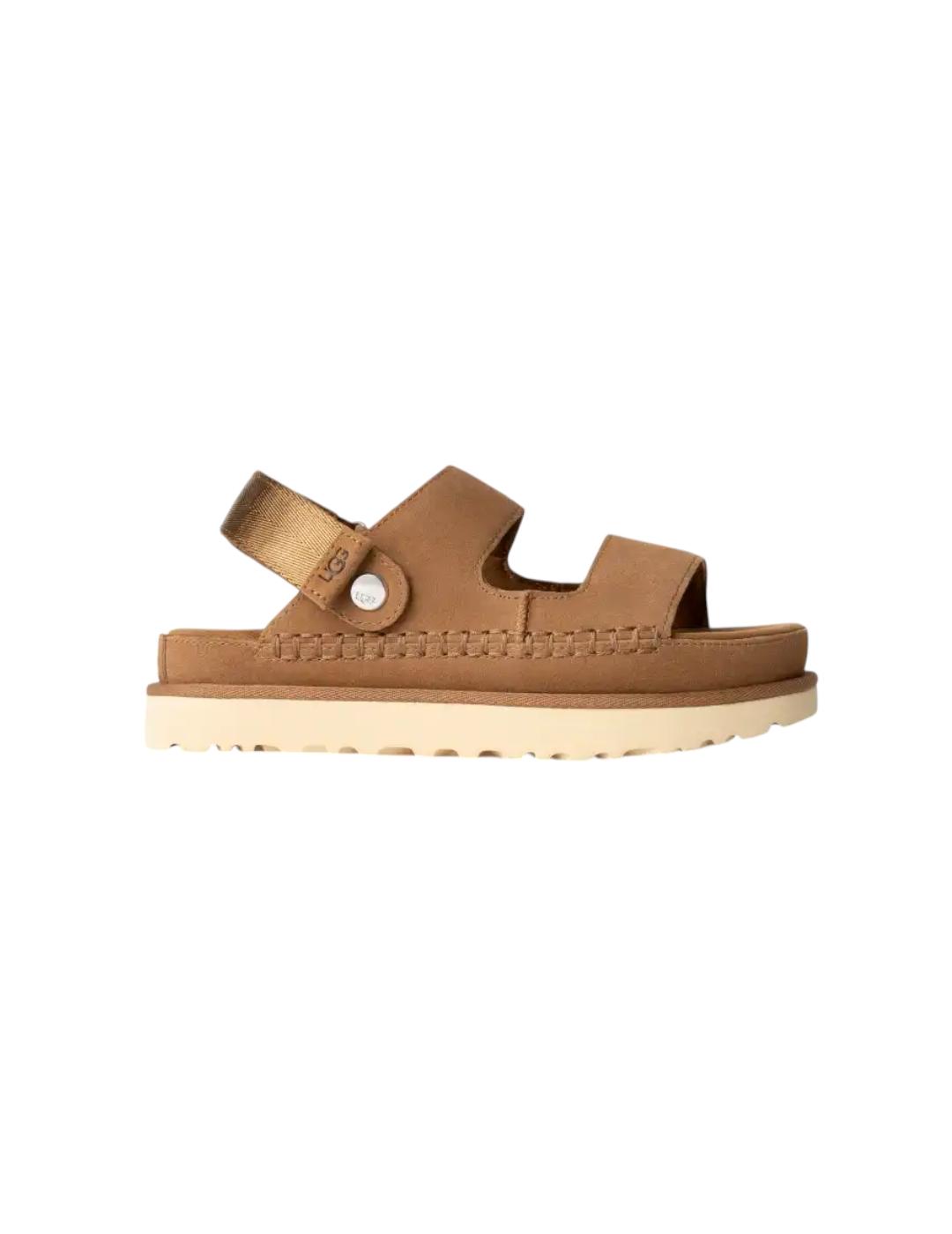 Sandalia UGG Goldenstar Glide Camel para Mujer