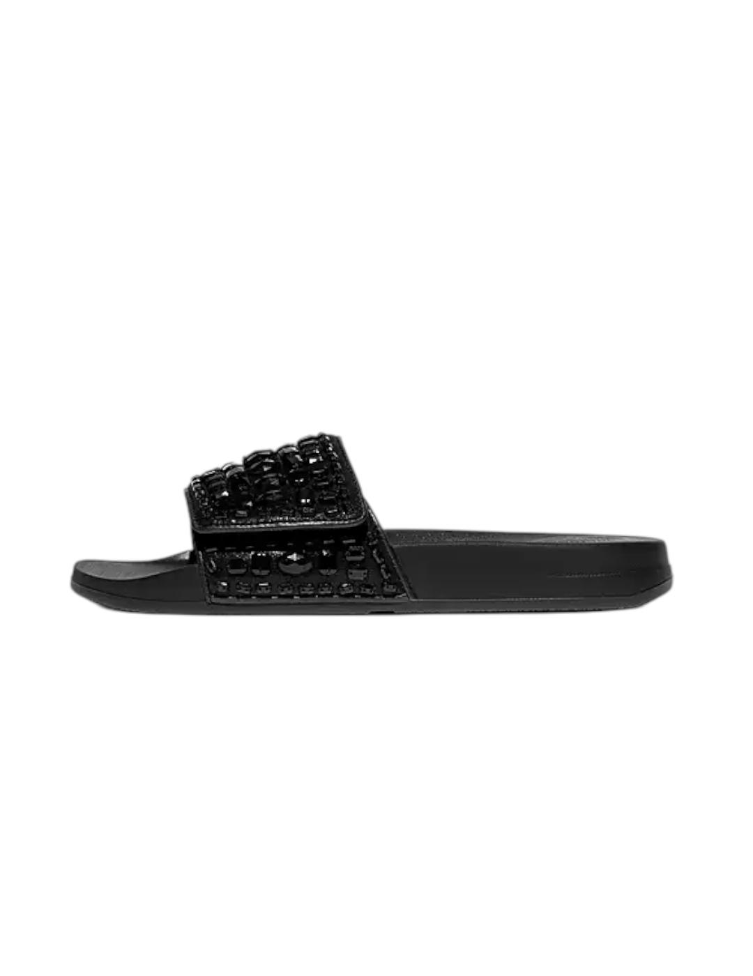 Sandalias Fitflop Iqushion Adjustable Negro para mujer.