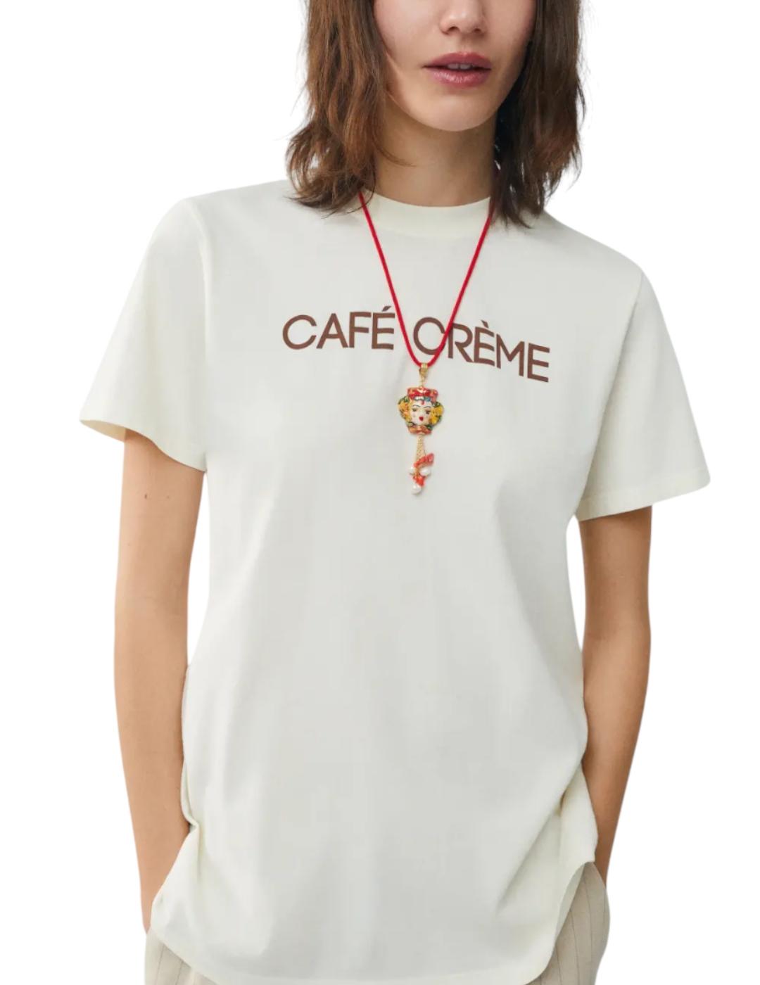 Camiseta ese O ese Café Crème Beige