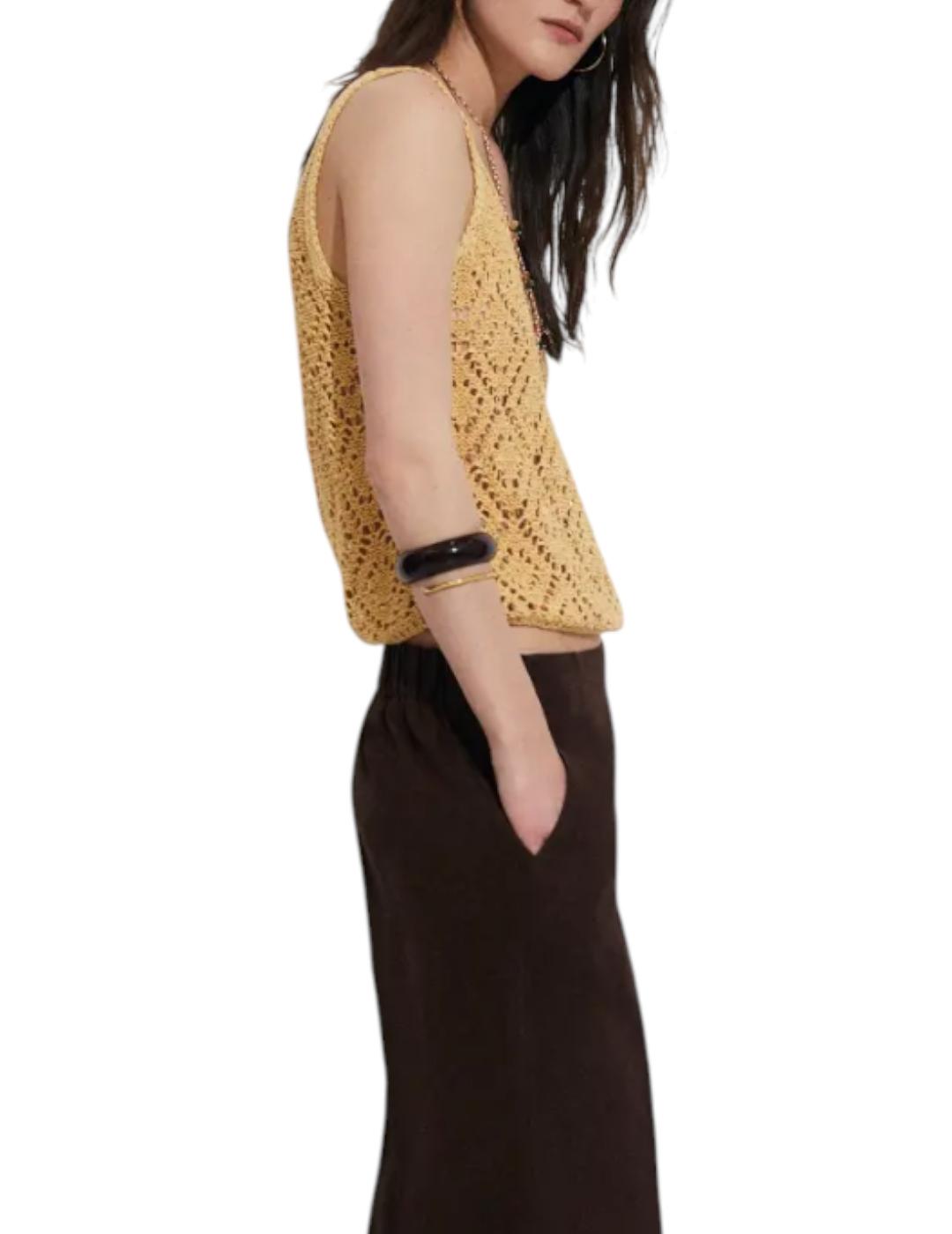 Top ese O ese Caribe Amarillo