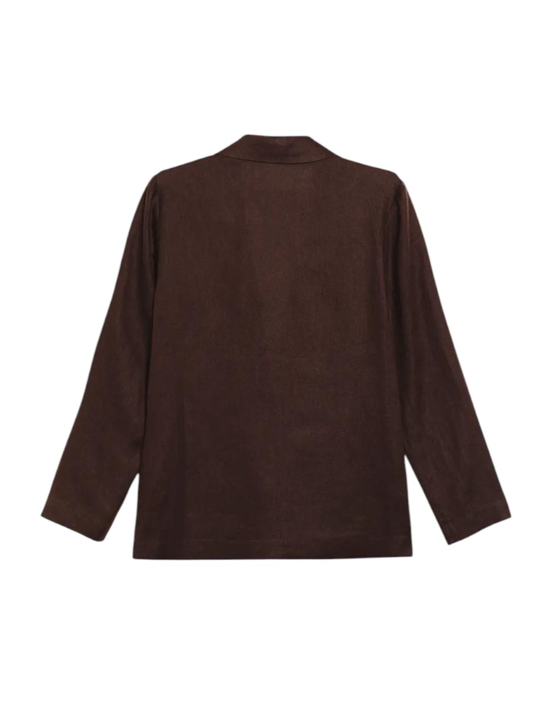 Blazer ese O ese Panama Marrón