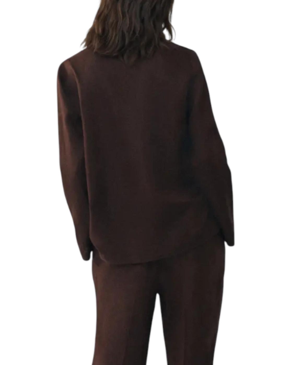 Blazer ese O ese Panama Marrón