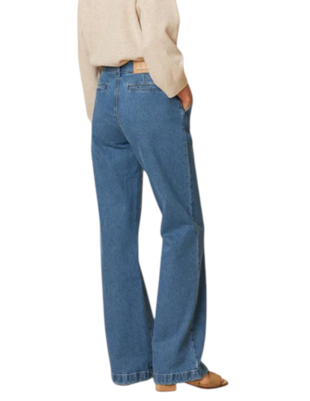 Pantalón Indi&cold Chino Vaquero Azul