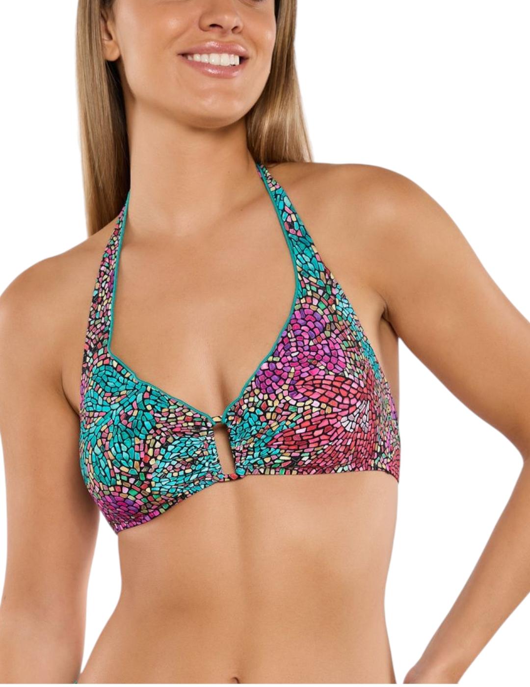 Bikini Red Point Ikia Top Multicolor