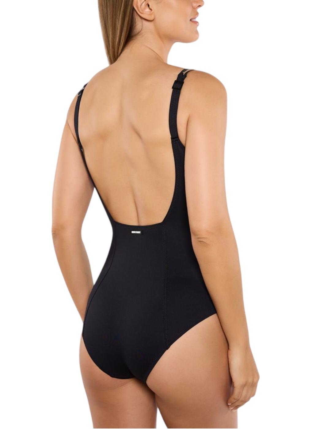 Bañador Red Point Fiama Escote Cuadrado Blanco