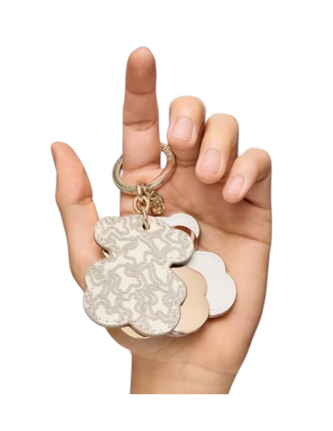 Llavero Tous Triple Bear Beige