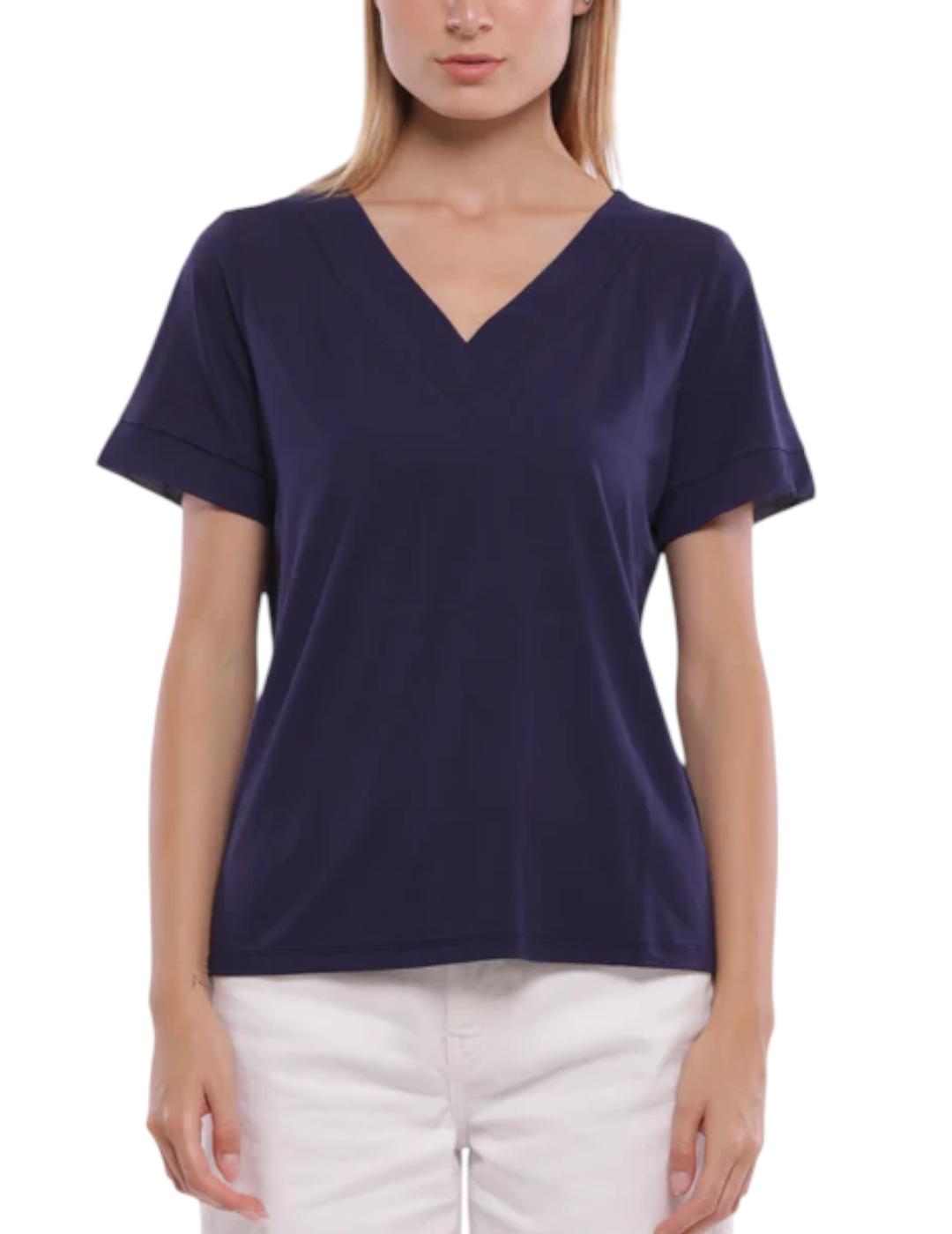 Camiseta Mimi-Muà Azul para Mujer.
