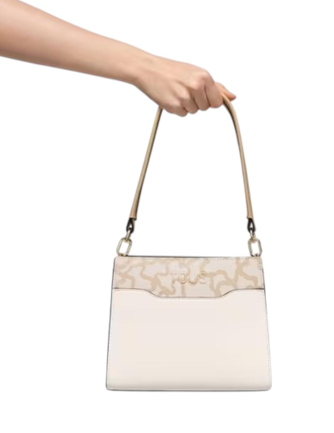 Bolso Tous Shopper Pequeño Kaos Icon Marfil