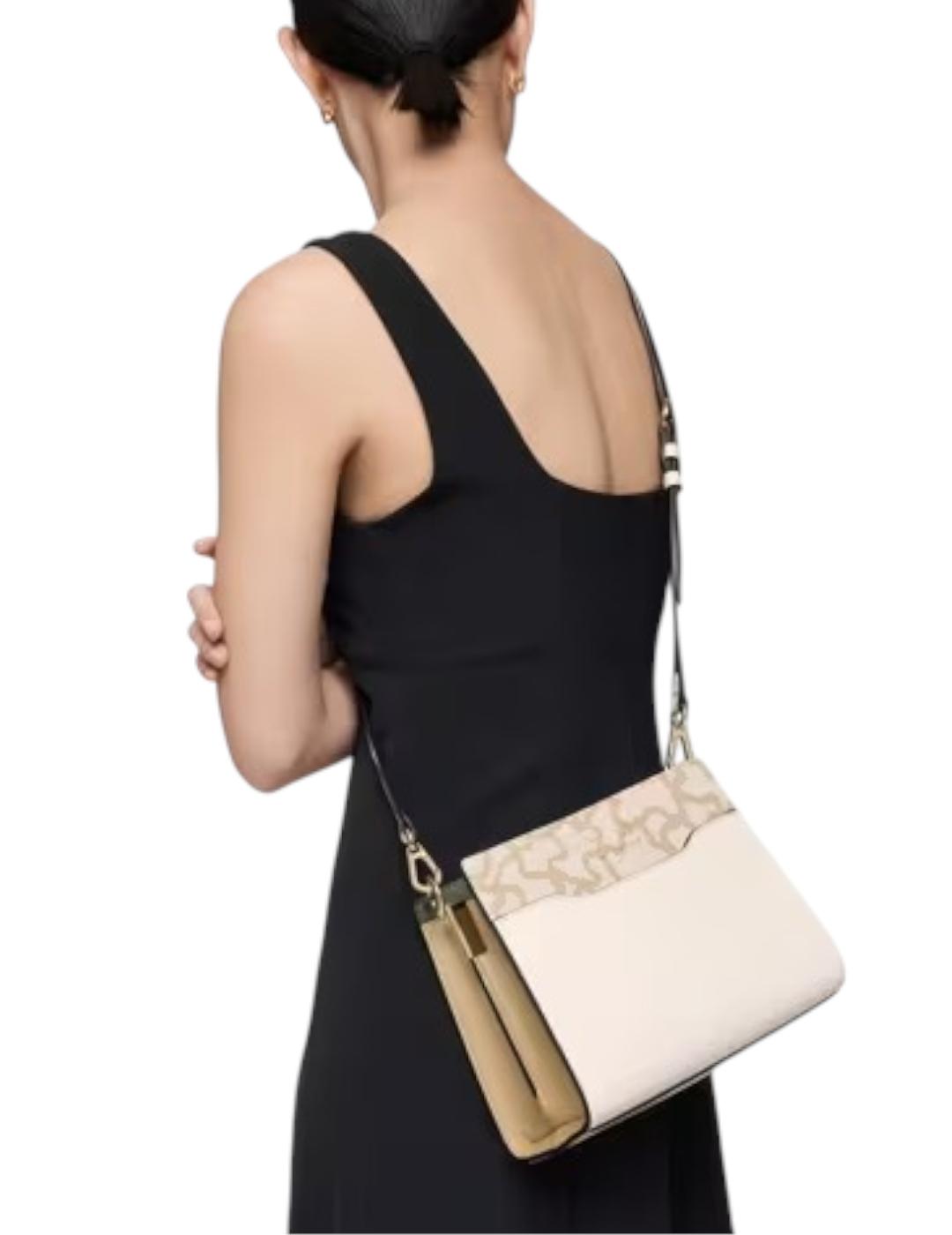 Bolso Tous Shopper Pequeño Kaos Icon Marfil