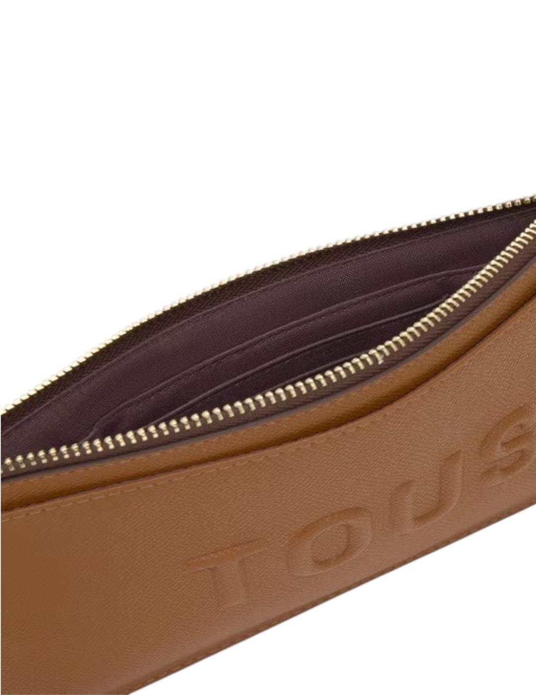 Billetera Tous Portamóvil Brenda Camel