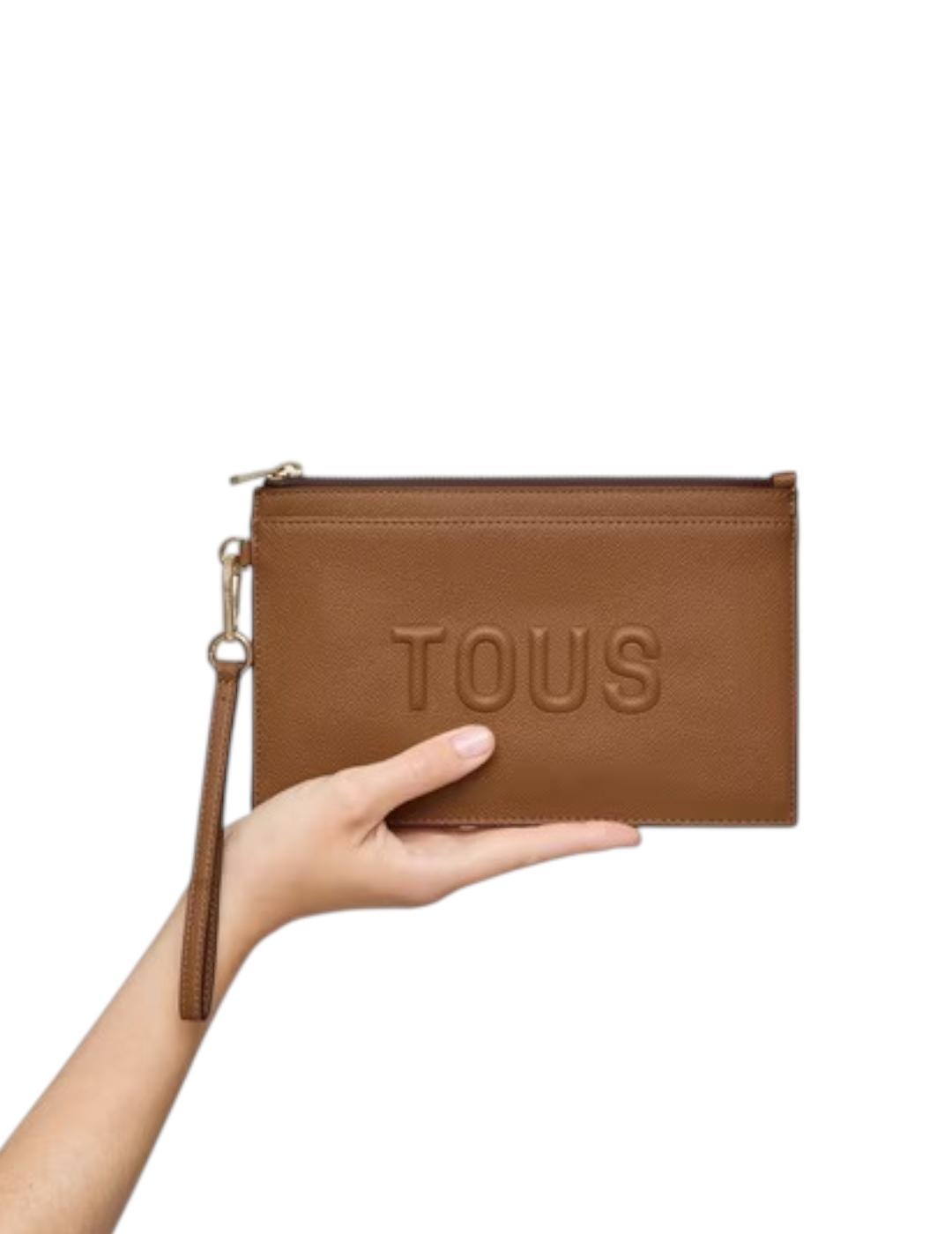 Billetera Tous Portamóvil Brenda Camel