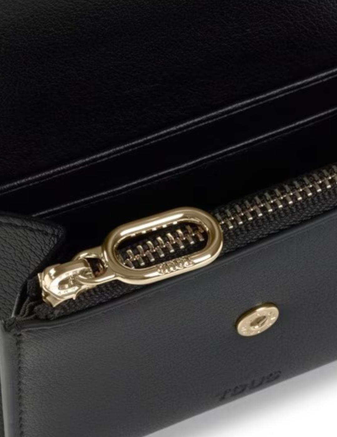 Billetera Tous Pequeña City Negro