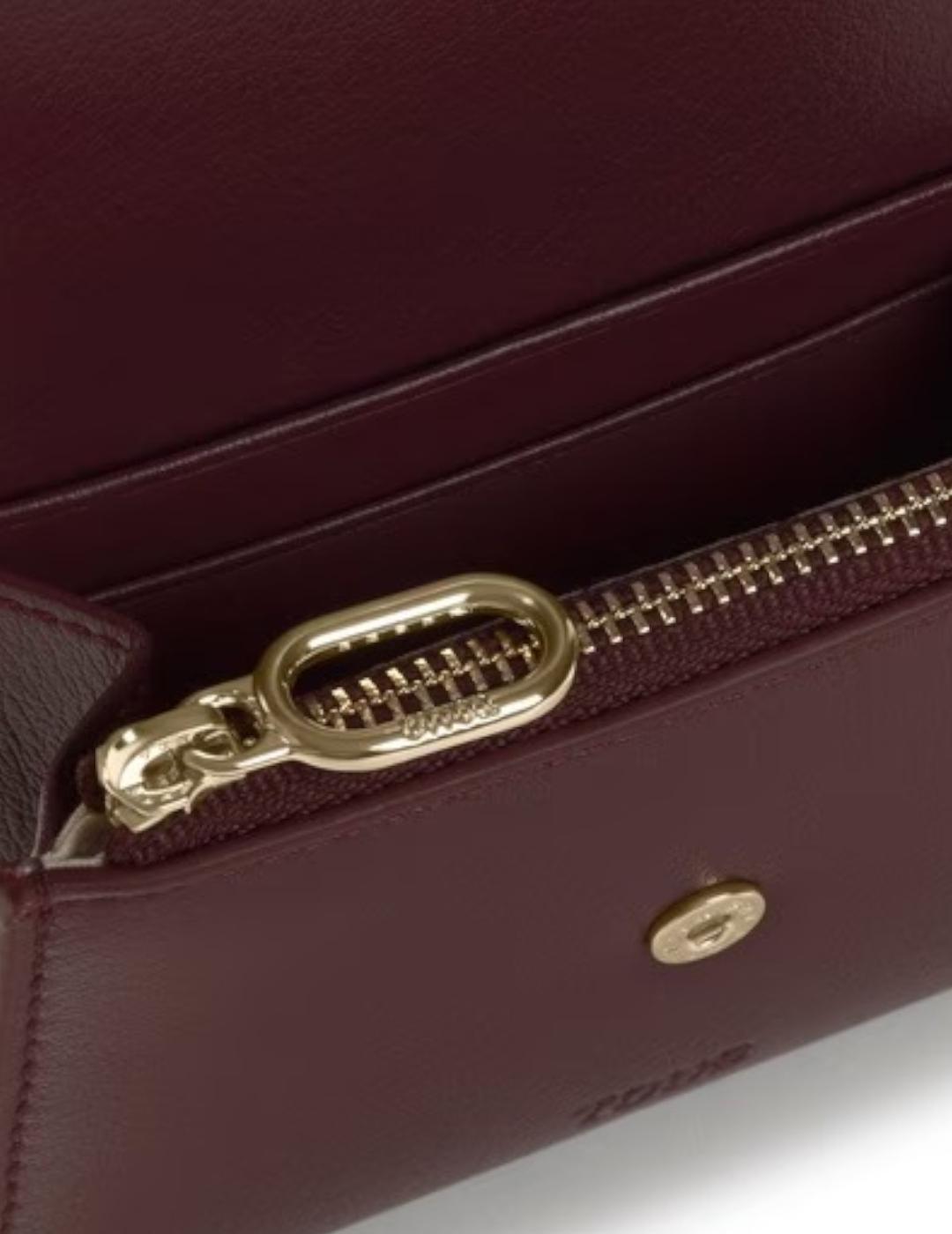 Billetera Tous Pequeña City Burdeos