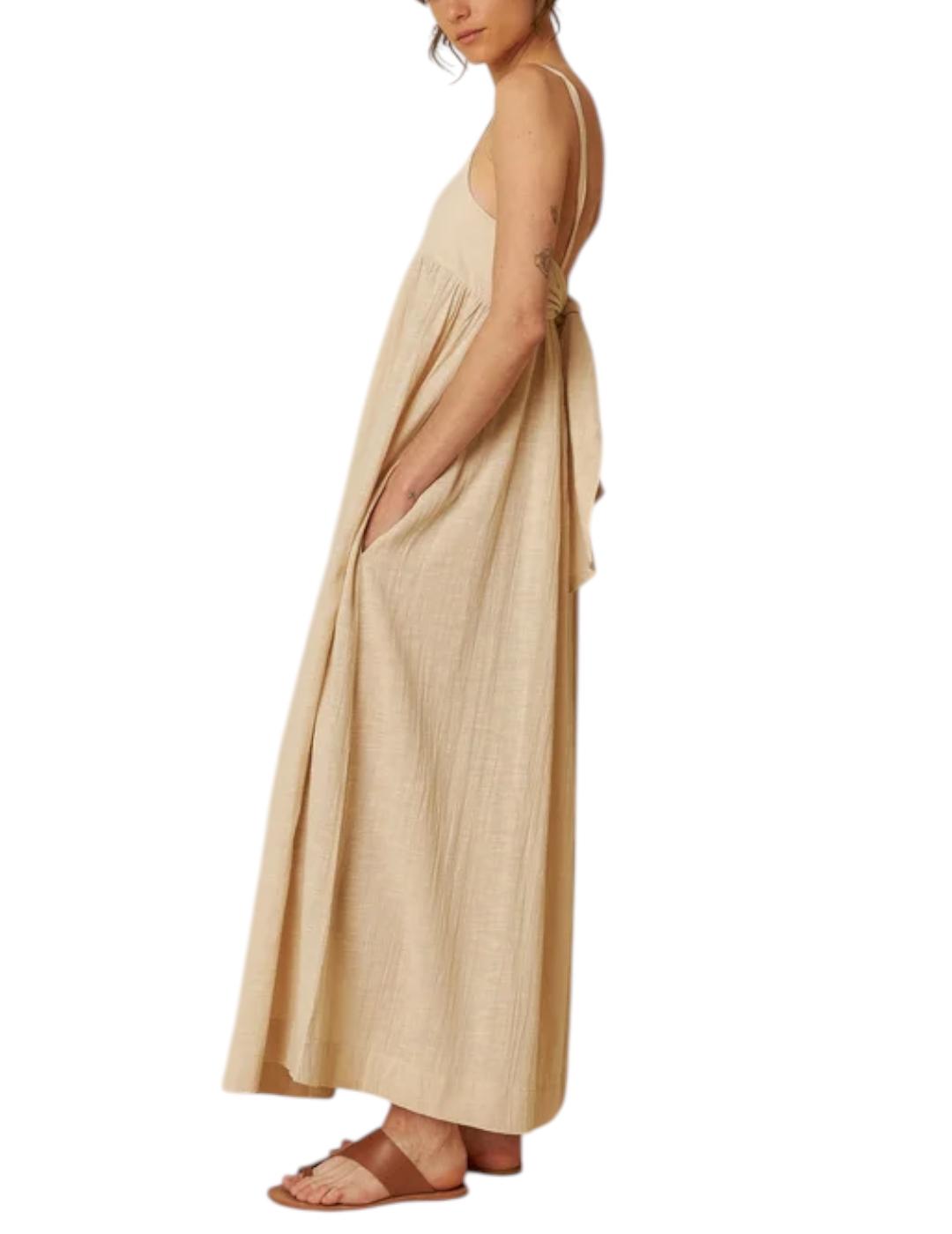 Vestido Indi&cold Midi Beige