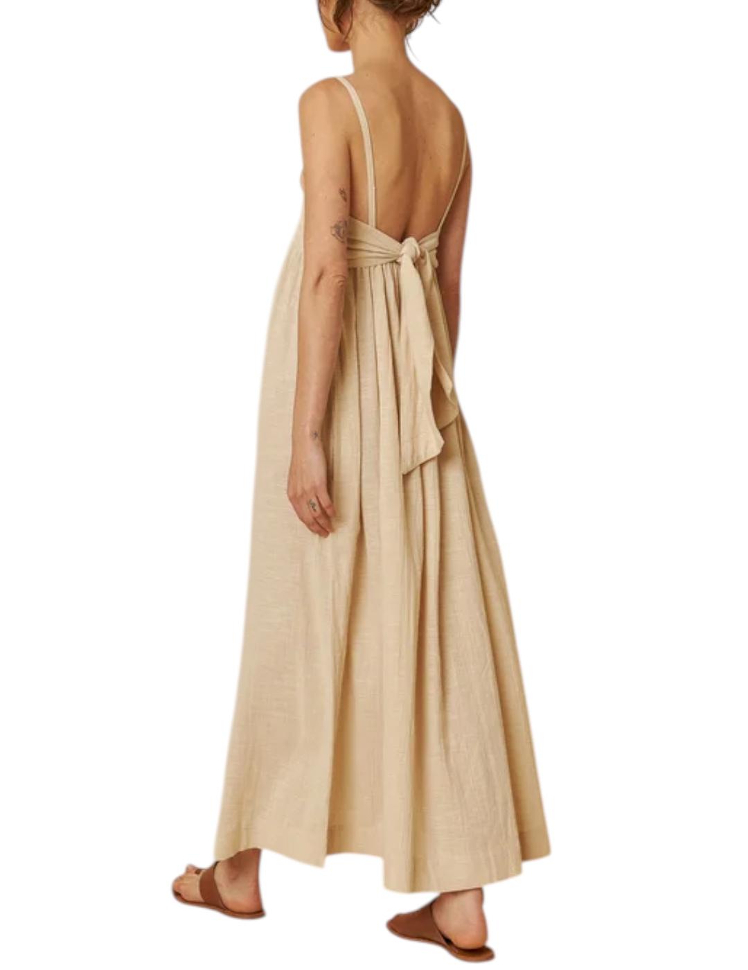 Vestido Indi&cold Midi Beige