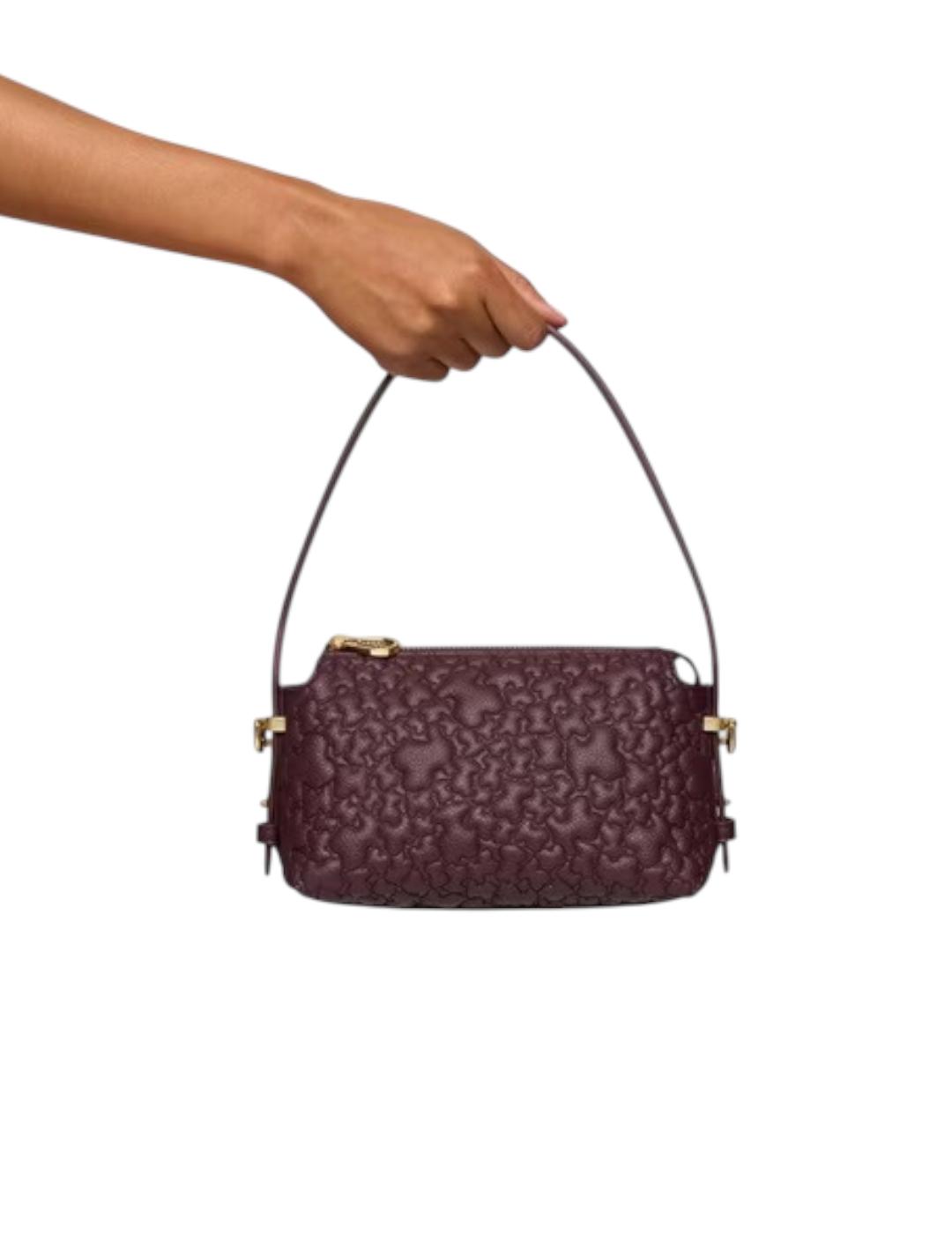 Mini Bolso Tous Puffy Bear Burdeos