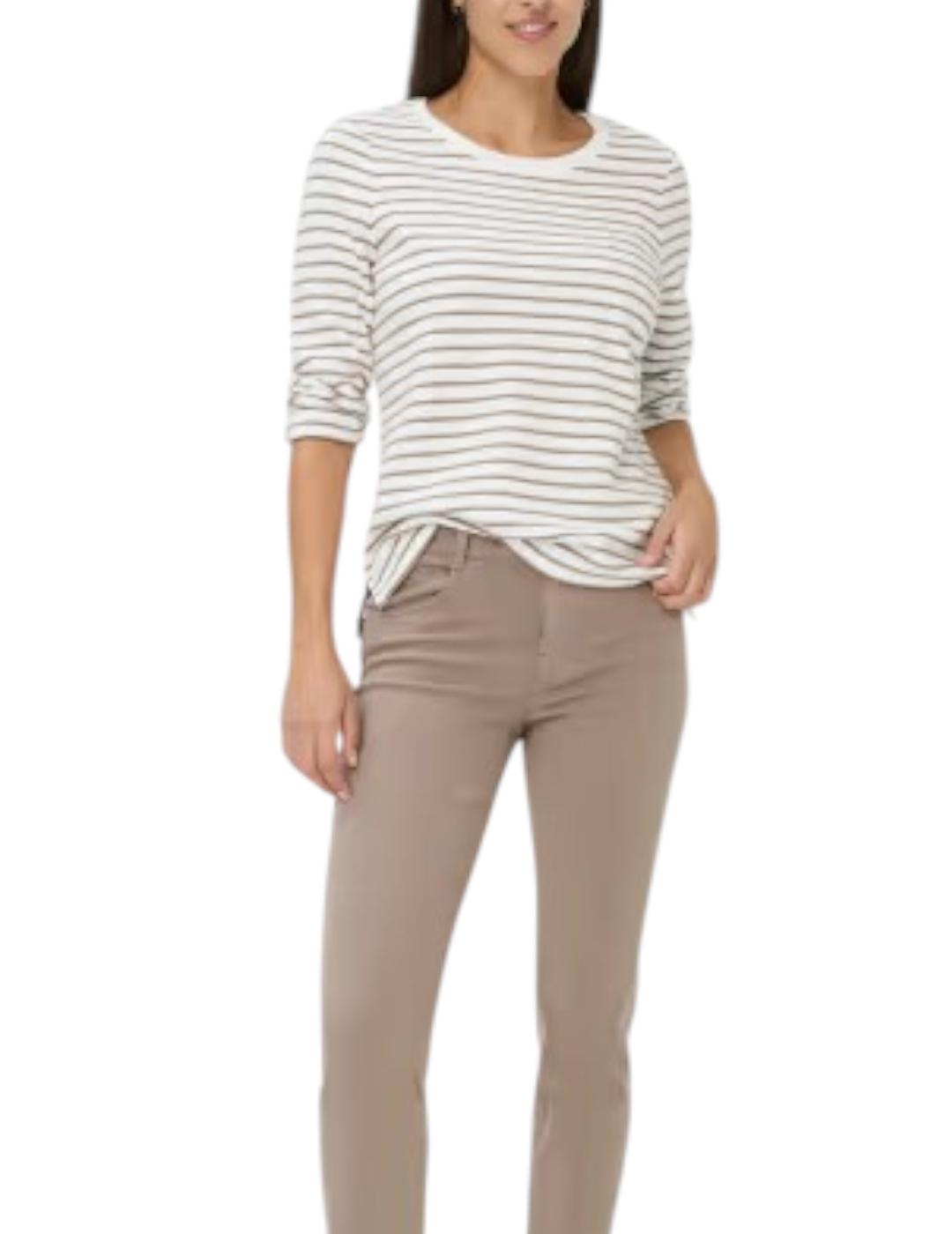 Camiseta Brax Rayas Topo