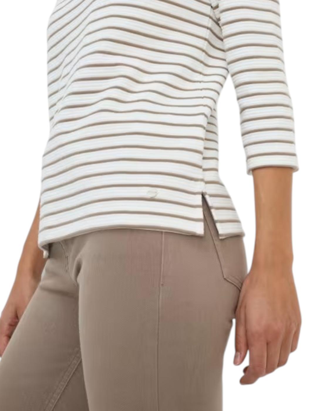 Camiseta Brax Rayas Topo