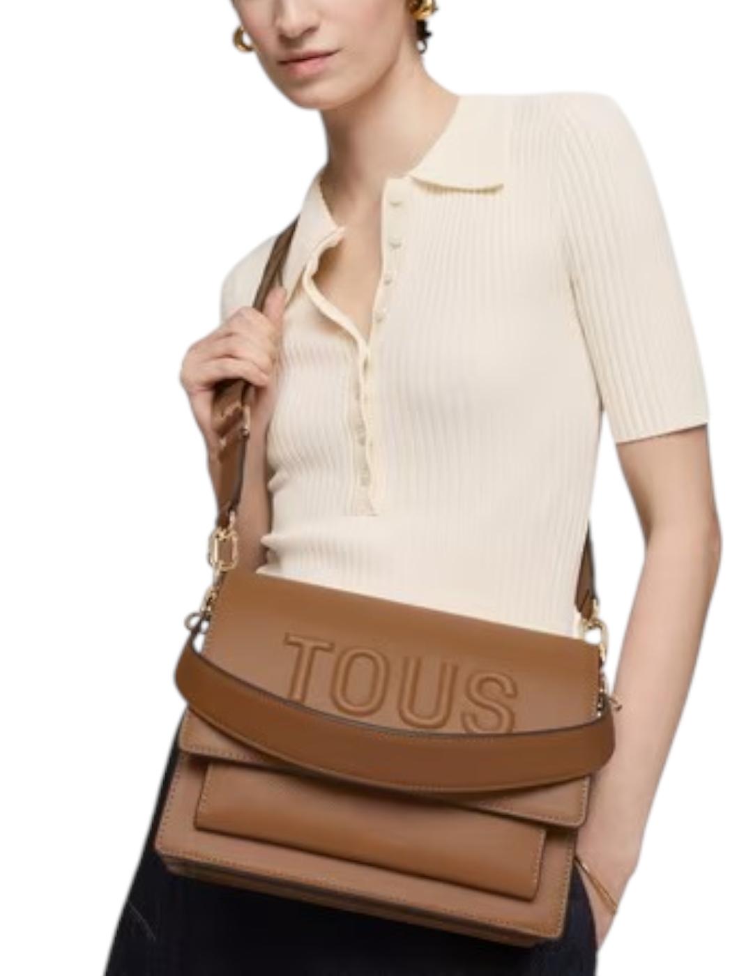 Bandolera Tous Mediana Audree Brenda Camel