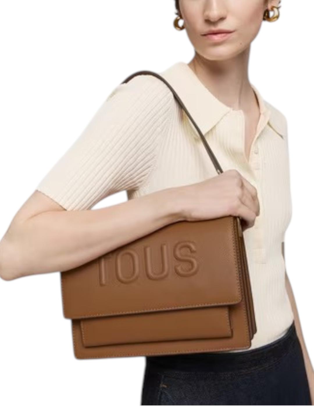 Bandolera Tous Mediana Audree Brenda Camel