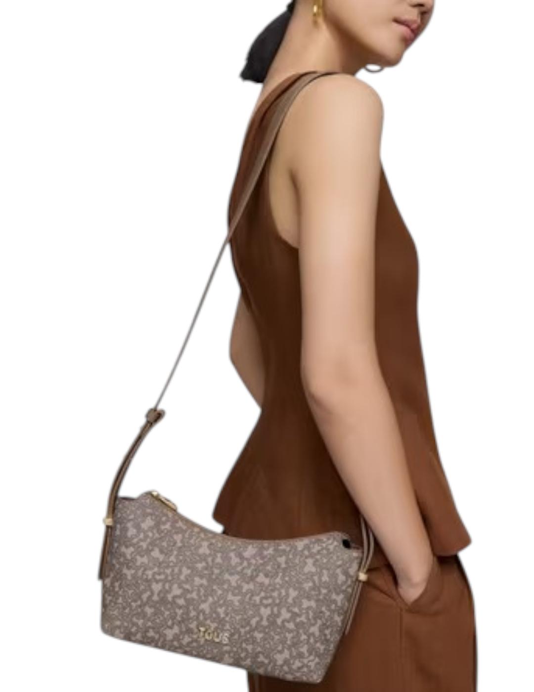 Bandolera Tous Mediana Kaos Mini Lines Topo