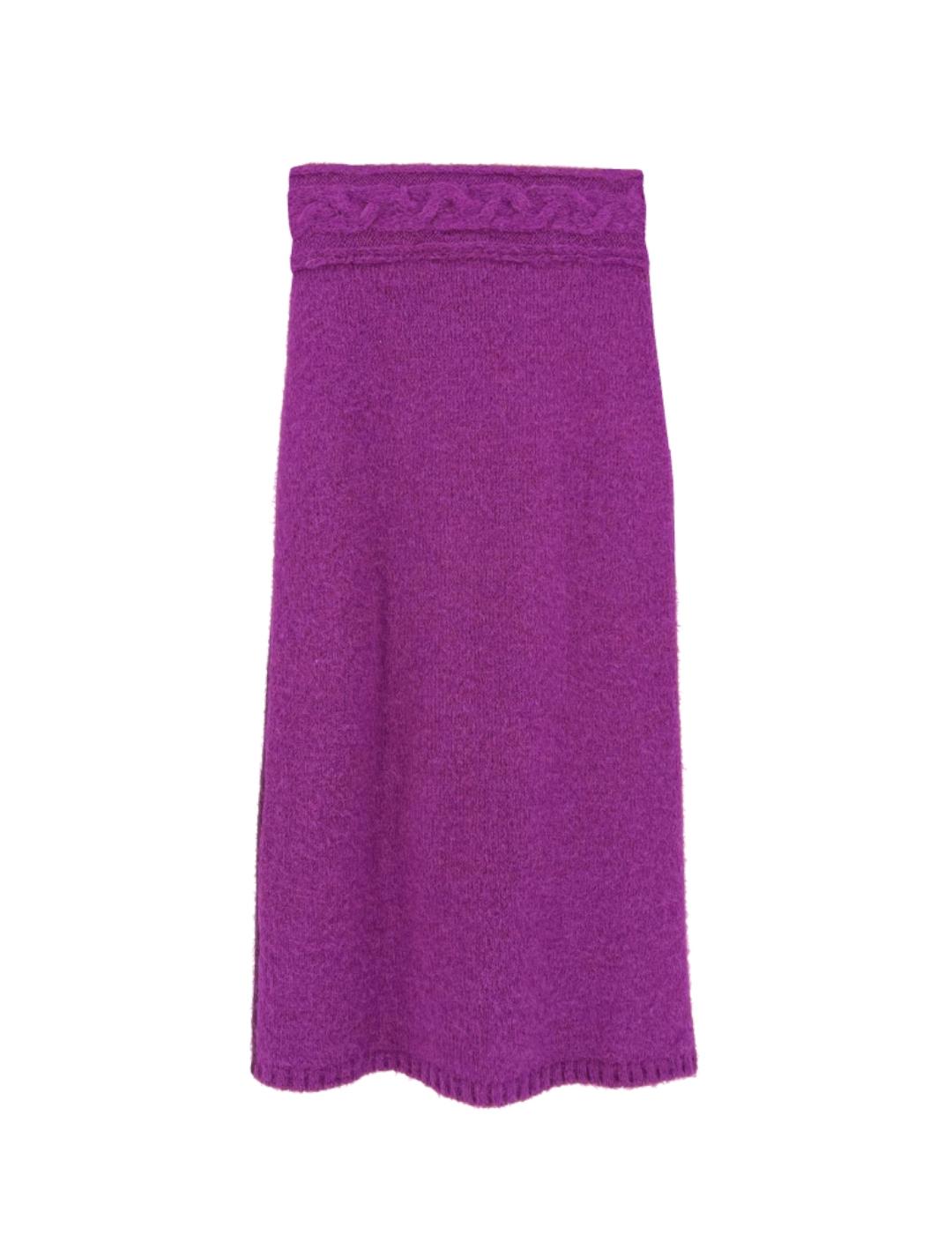 Falda Pisonero Puffy Morado