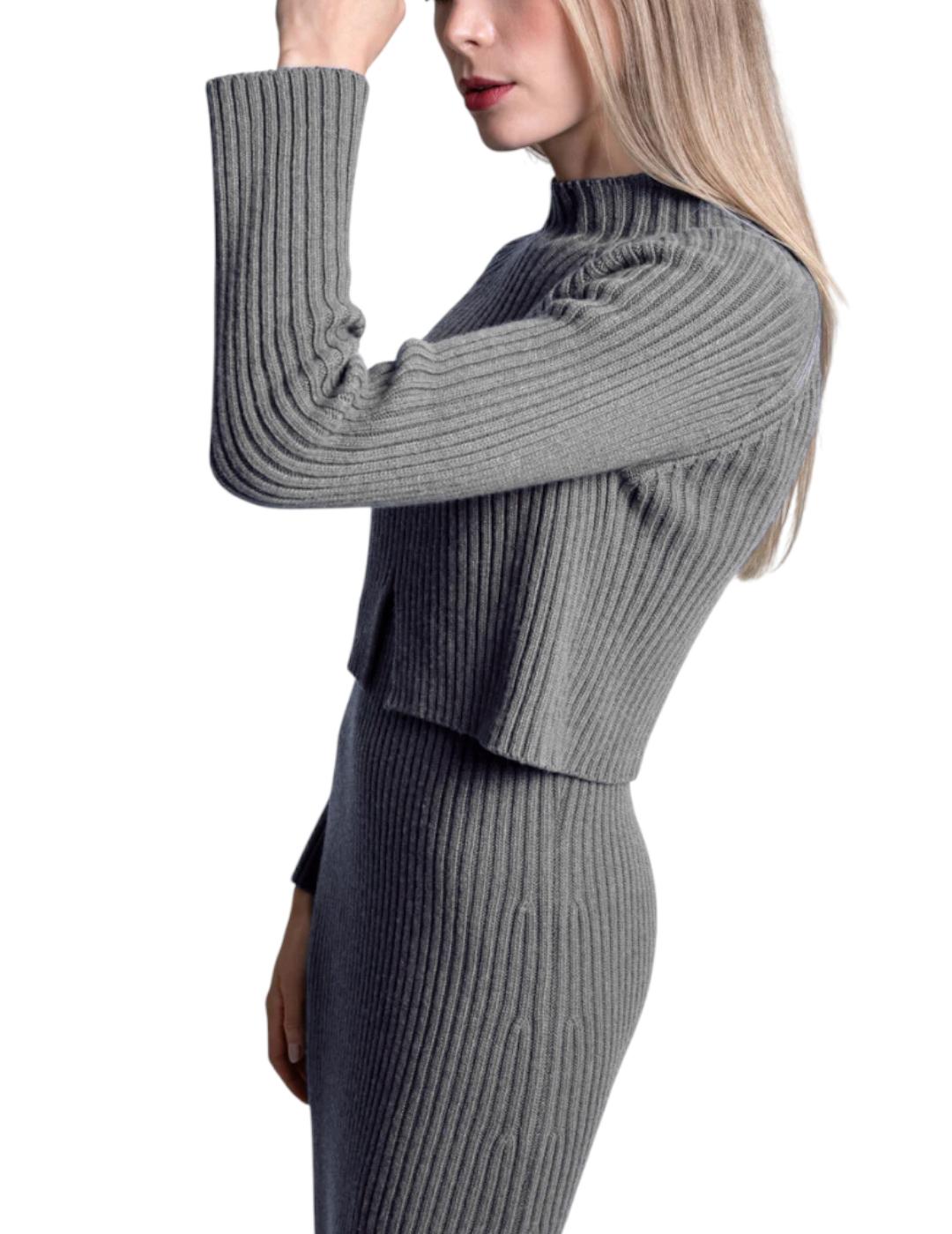 Vestido Pisonero Loana Gris