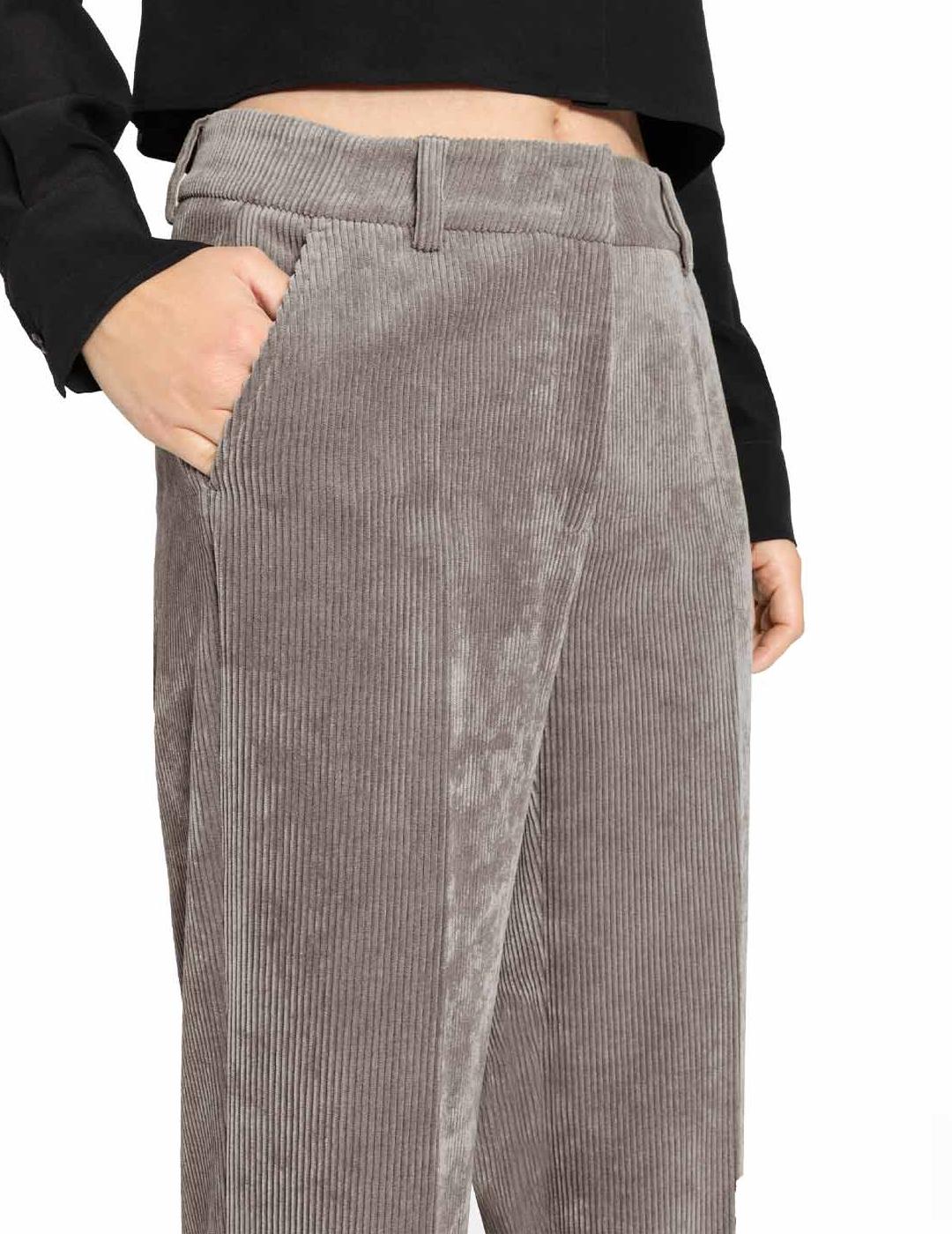 Pantalón Cambio Pana Amelie Topo