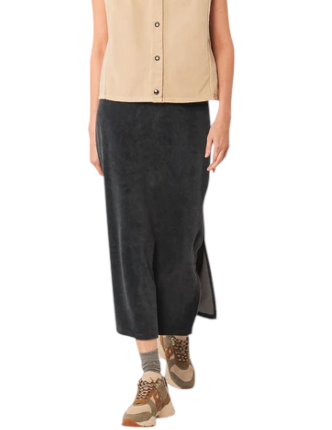 Falda Indi&cold Rizo Antracita