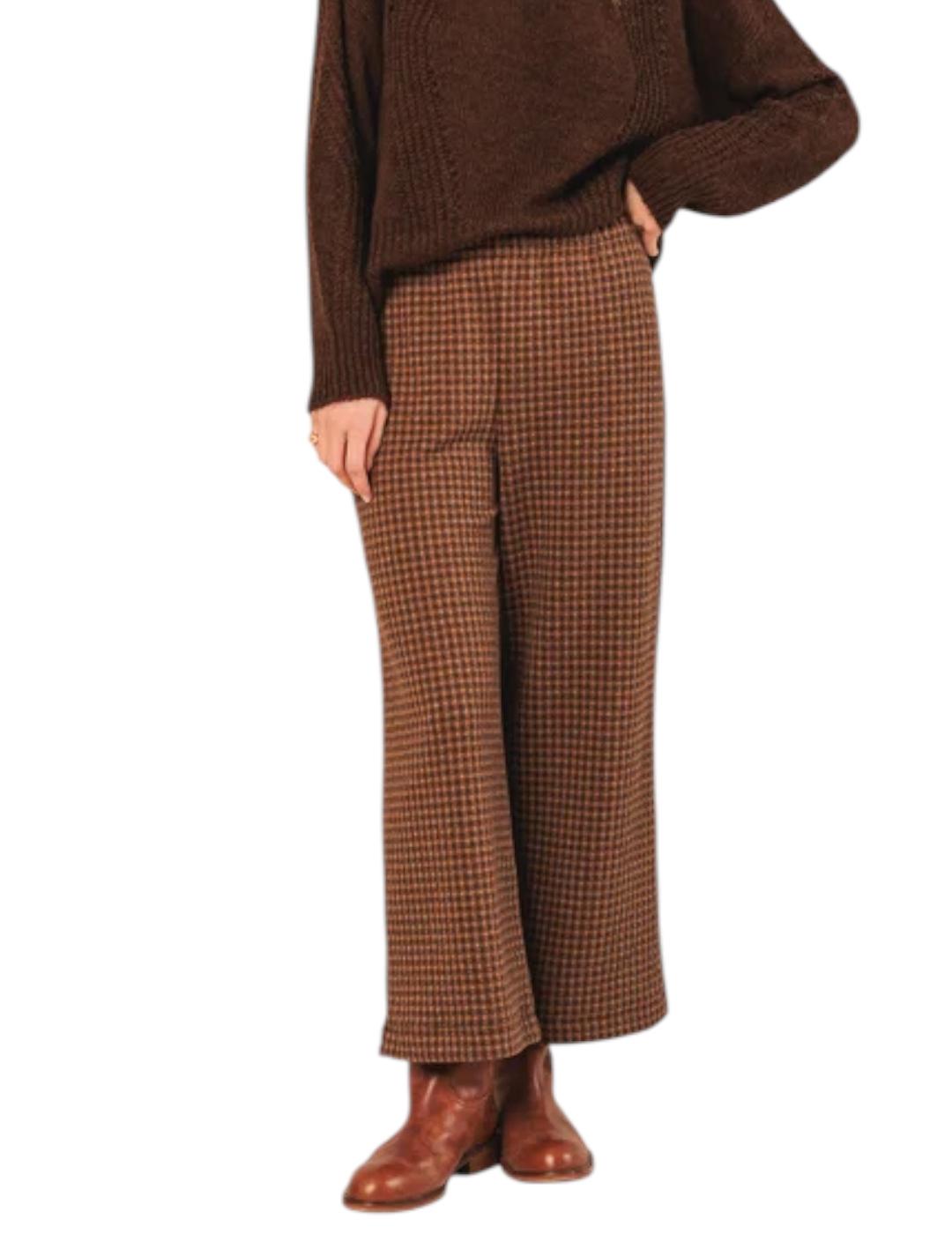 Pantalón Indi&cold Punto James Chocolate