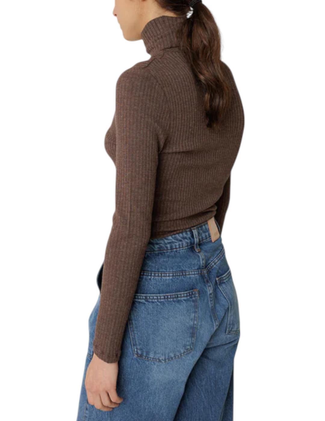 Camiseta Indi&cold Canalé Chocolate