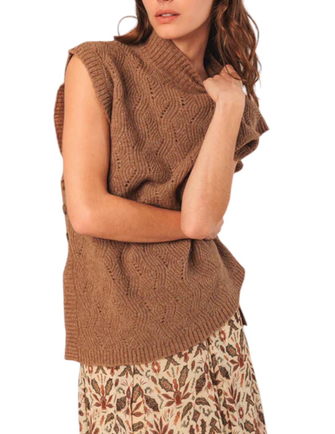 Chaleco Indi&cold Punto Camel