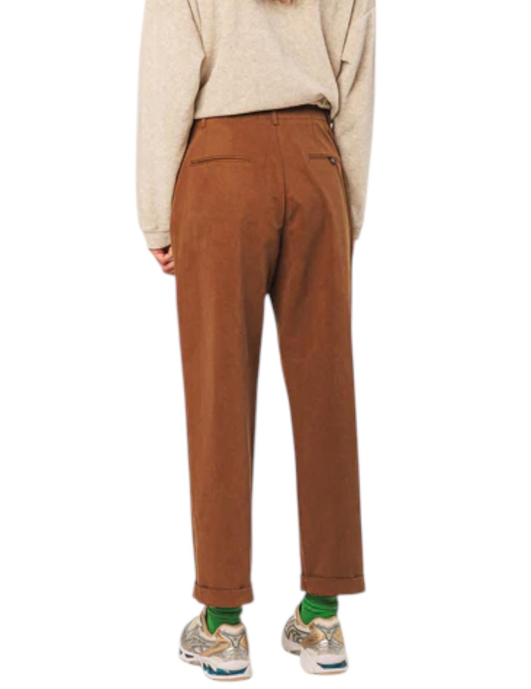 Pantalón Indi&cold Chino Lucas Tabaco