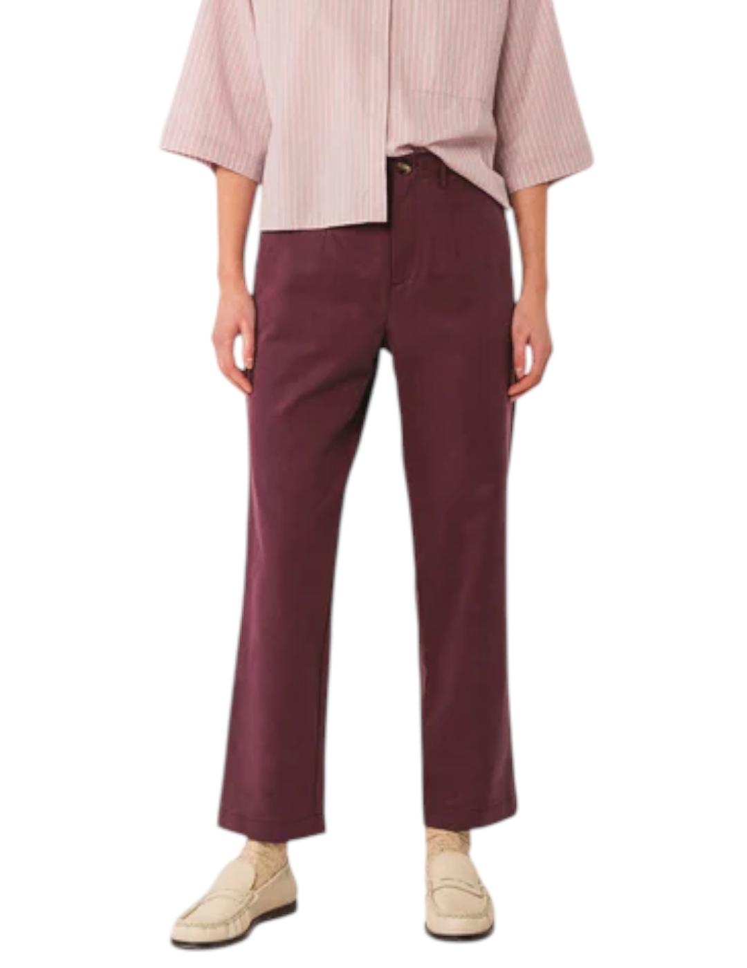 Pantalón Indi&cold Chino Lucas Berenjena