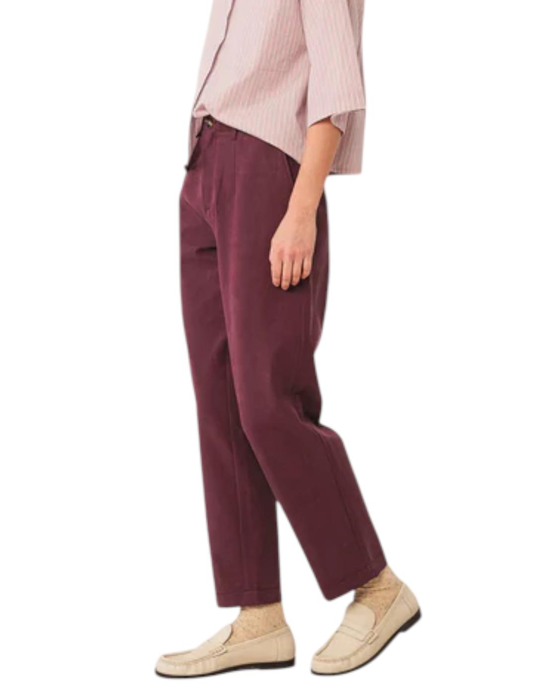 Pantalón Indi&cold Chino Lucas Berenjena